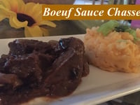 Photo de la Recette: Boeuf Sauce Chasseur