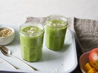Photo de la Recette: Boisson Fouettée Bien Verte