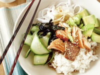 Photo de la Recette: Bol-repas Saumon Teriyaki