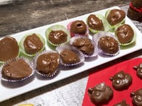 Photo de la Recette: Bonbons au Chocolat Pâte Vanille