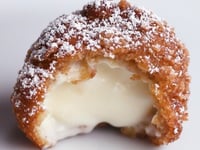 Photo de la Recette: Bouchées Frites au Cheesecake et à la Cannelle