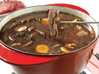 Photo de la Recette: Bouillon à Fondue au Vin Rouge
