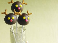Photo de la Recette: Boules aux Biscuits « Petits Rennes » sur Bâtonnet