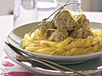 Photo de la Recette: Boulettes de Bœuf Sauce au Citron et à la Crème