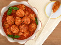 Photo de la Recette: Boulettes de Dindon en Sauce