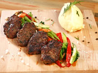 Photo de la Recette: BOULETTES DE PORC SAUCE BARBECUE