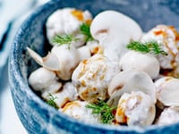 Photo de la Recette: Boulettes de Veau aux Champignons et à L’aneth de David Toutain