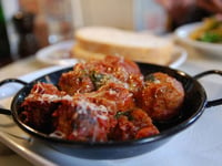 Photo de la Recette: BOULETTES DE VIANDE À LA SAUCE TOMATE