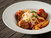 Photo de la Recette: Boulettes de Viande à L'italienne en Sauce Tomate