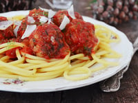 Photo de la Recette: BOULETTES DE VIANDE AU FENOUIL ET À LA SAUCE TOMATE