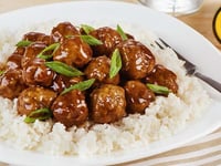 Photo de la Recette: Boulettes de Viande au Miel et à L’ail