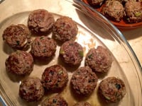 Photo de la Recette: Boulettes de Viande, Coeur de Mozzarella