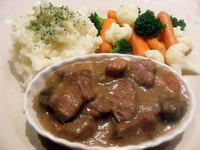 Photo de la Recette: Bourguignon de Chevreuil ou D'orignal