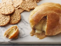 Photo de la Recette: Brie aux Pommes en Pâte Feuilletée