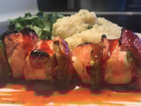 Photo de la Recette: Brochette de Poulet sur le Grill