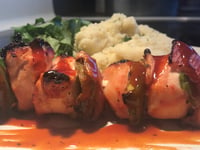 Photo de la Recette: Brochette de Poulet sur le Grill