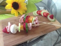 Photo de la Recette: Brochette ensoleillée