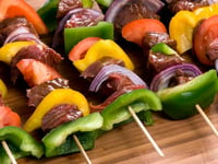 Photo de la Recette: BROCHETTES DE BOEUF À LA CITRONNELLE