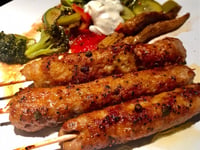 Photo de la Recette: Brochettes de Porc Piquante