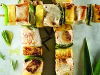 Photo de la Recette: Brochettes de Poulet Hawaïennes