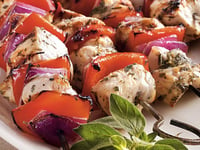 Photo de la Recette: Brochettes de Poulet Méditerranéen