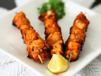 Photo de la Recette: Brochettes de Poulet Piquantes