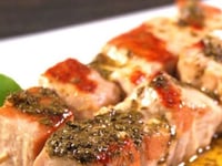 Photo de la Recette: Brochettes de Thon au Sésame