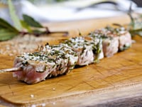 Photo de la Recette: Brochettes de Veau Mariné aux Herbes