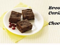 Photo de la Recette: Brownies au Chocolat et aux Cerises