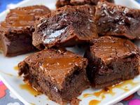 Photo de la Recette: Brownies au Chocolat et Caramel au Beurre Salé