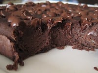 Photo de la Recette: Brownies aux Haricots Noirs et au Chocolat (sans gluten)