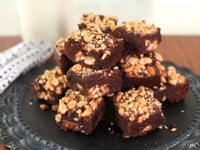 Photo de la Recette: Brownies aux Snickers