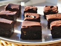 Photo de la Recette: Brownies Crus Décadents