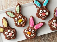 Photo de la Recette: Brownies en Forme de Lapin