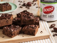 Photo de la Recette: Brownies Juste des Protéines de BOOST au Moka