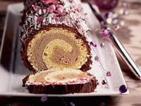 Photo de la Recette: Bûche Choco-Marrons