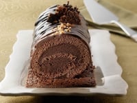 Photo de la Recette: Bûche Croustillante au Chocolat