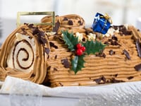 Photo de la Recette: Bûche de Noël à la Crème au Beurre