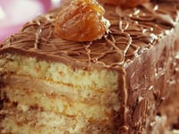Photo de la Recette: Bûche à la Crème Marronnée