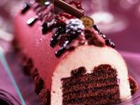 Photo de la Recette: Bûche de Noël à la Mousse de Fruits