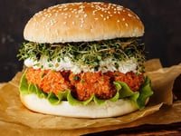 Photo de la Recette: Burger Végétarien au Steak de Carottes