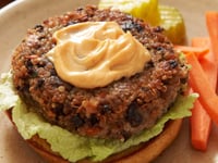 Photo de la Recette: Burgers aux Haricots Noirs et au Quinoa