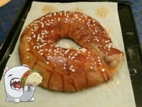 Photo de la Recette: Cacavelli (gâteau de Pâques corse)