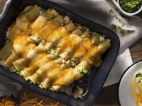 Photo de la Recette: Cannelloni au Fromage, au Poulet et au Brocoli