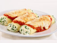 Photo de la Recette: Cannellonis aux Épinards