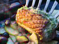 Photo de la Recette: Carré D’agneaux Grillé à L’estragon et au Citron