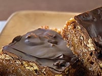 Photo de la Recette: Carrés au Caramel et au Chocolat