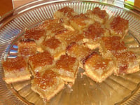 Photo de la Recette: CARRÉS AU SIROP D'ÉRABLE