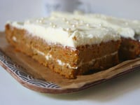 Photo de la Recette: Carrot Cake Fondant et son Glaçage au Cream Cheese