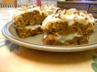 Photo de la Recette: CARROT CAKE SAVOUREUX